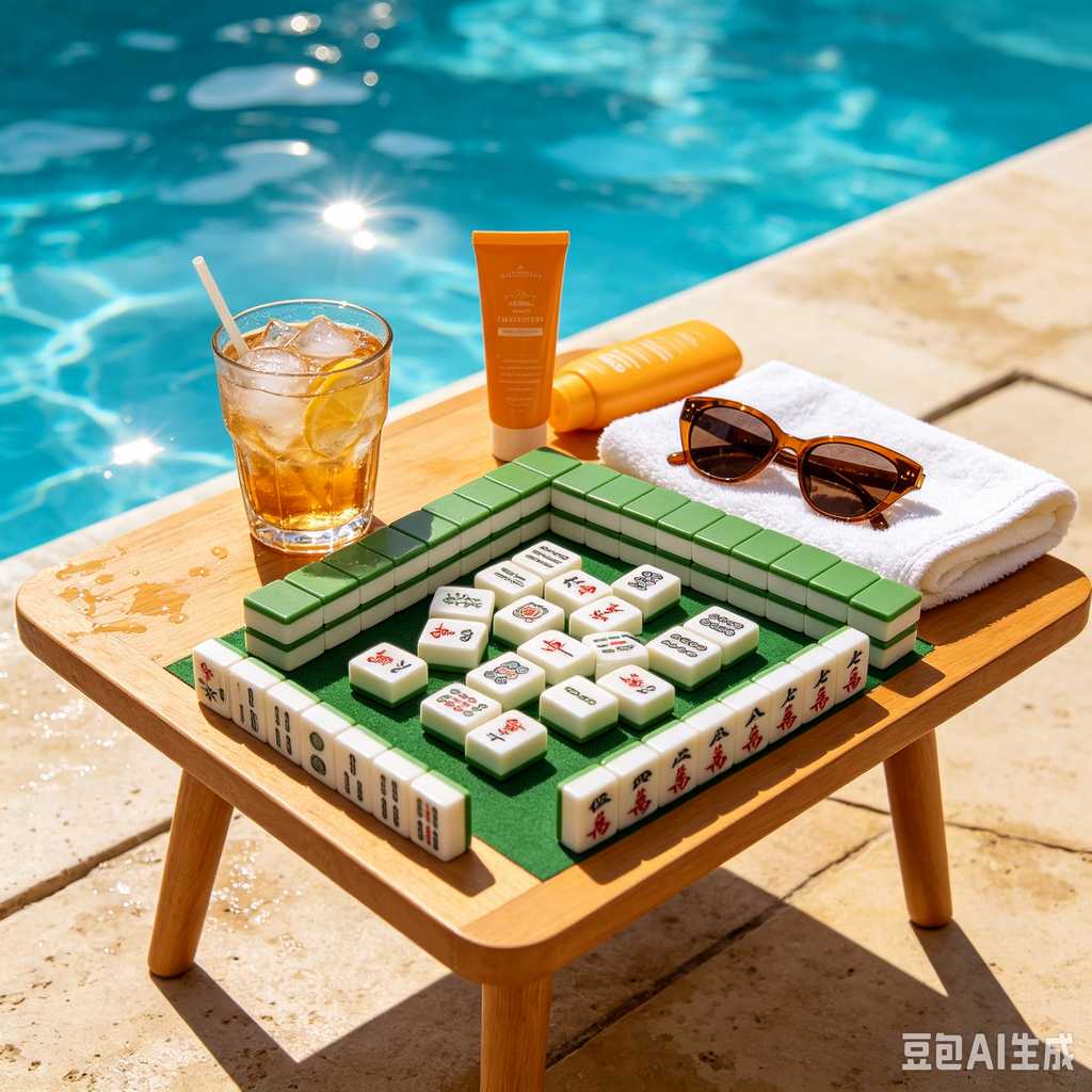portable mahjong mat foldable