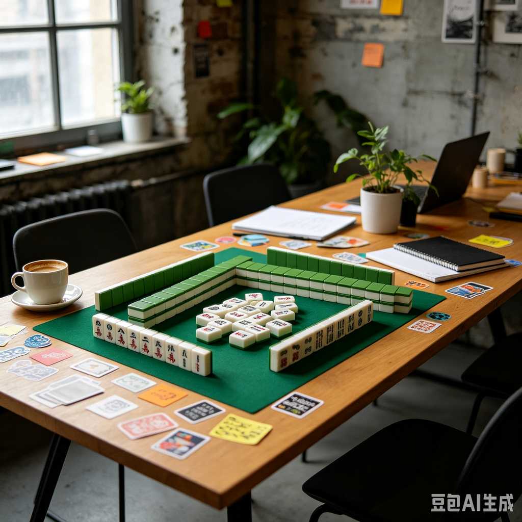 adult senior mahjong game set
