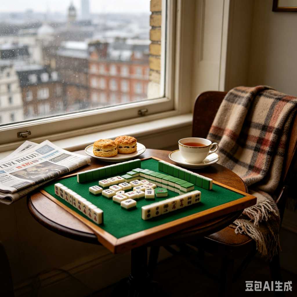 retro gift mahjong tiles